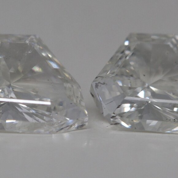 A Pair Of Shield Natural Mined Loose Diamonds (1.62 Ct G Si1) C52000015 - Picture 1 of 5
